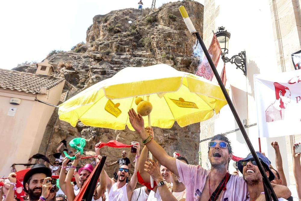 Chupinazo en las fiestas de Callosa de Segura