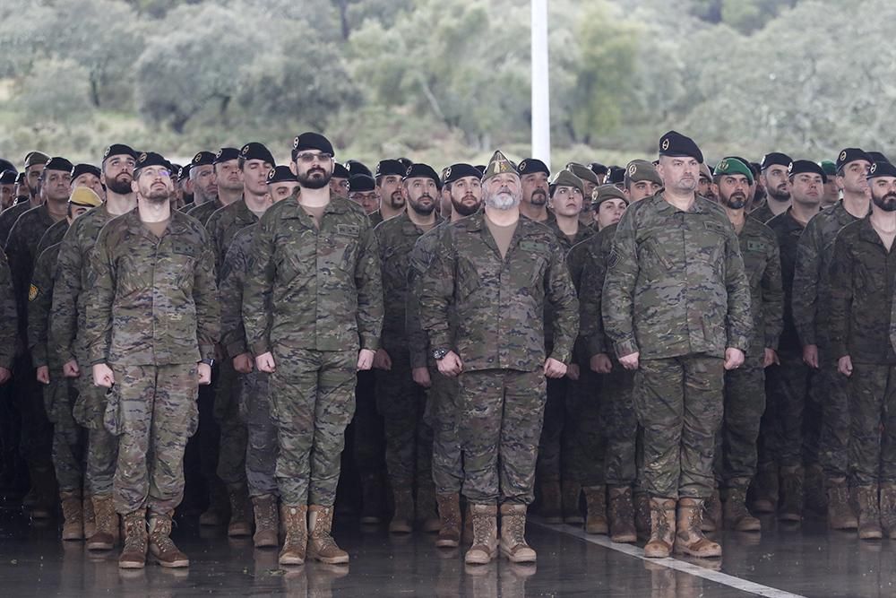 La Brigada despide a los soldados que viajarán a Letonia