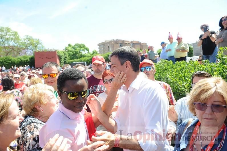 Pedro Sánchez en Murcia