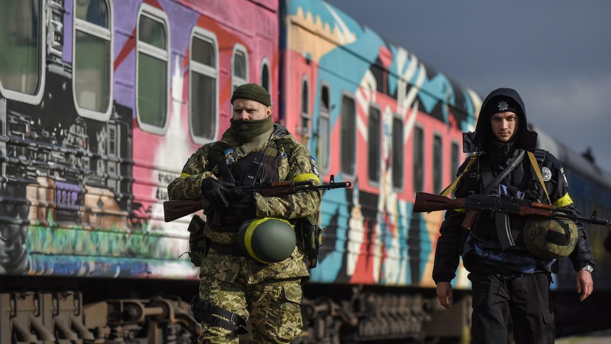 Llega a Jersón el primer tren desde Kiev desde el inicio de la guerra de Ucrania