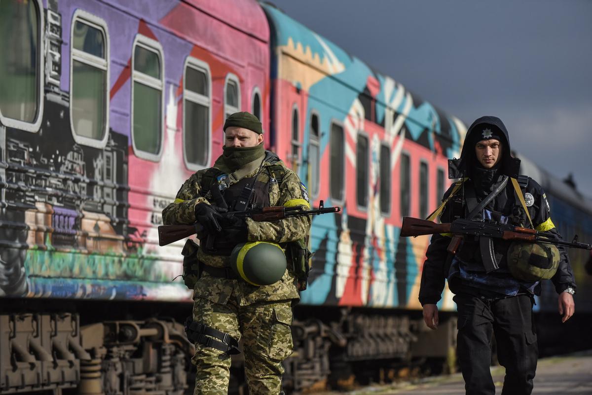 Llega a Jersón el primer tren desde Kiev desde el inicio de la guerra de Ucrania