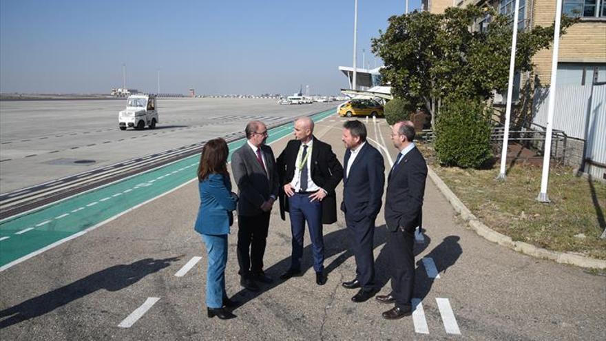 La zona de carga del aeropuerto recibe 16 millones