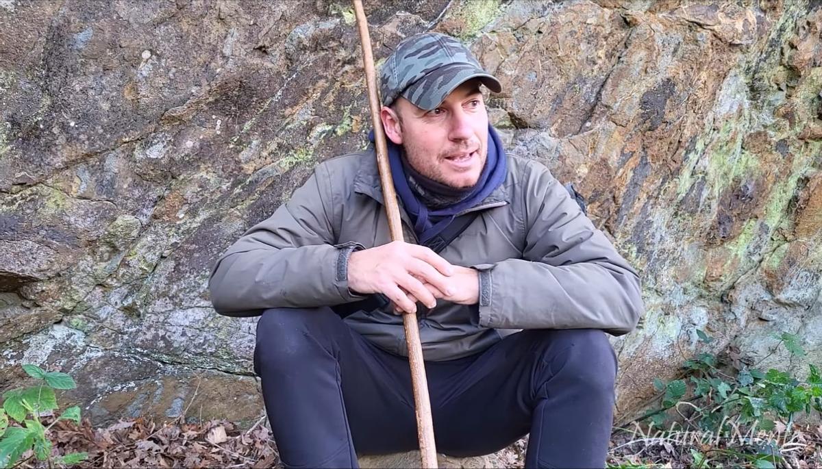 Nacho Rodríguez, durante una salida al monte.