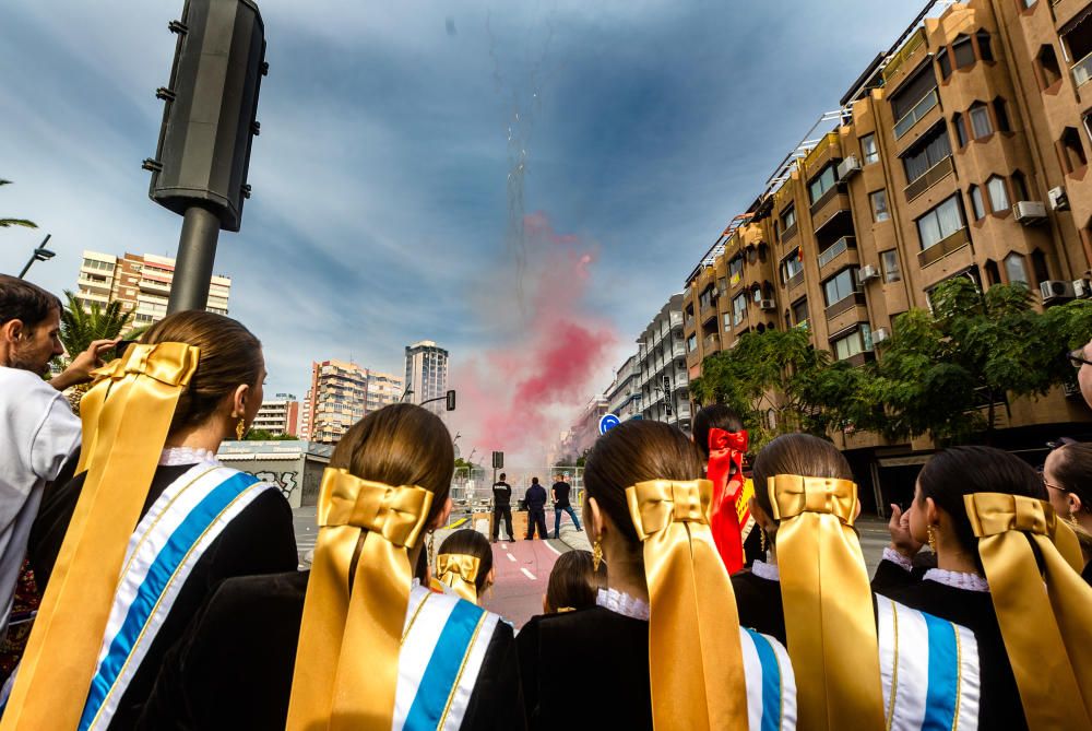 Benidorm vuelve a temblar con la segunda mascletà festera