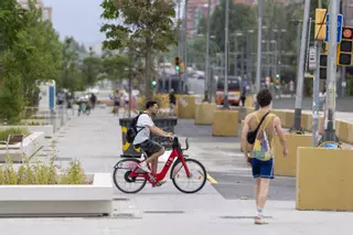 Abren el tramo de Gran Vía entre Glòries y la Rambla de Poblenou después de las obras