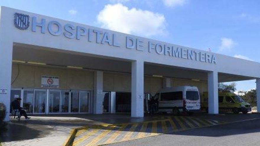 Fachada del Hospital de Formentera.