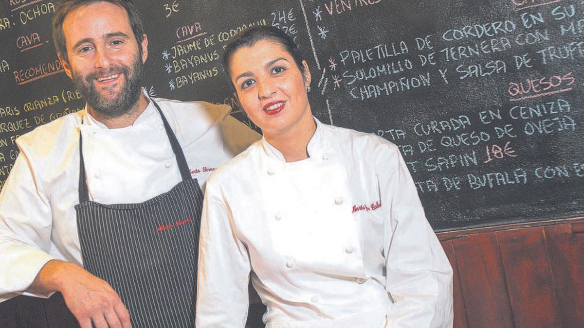 Alberto Serrano und María José Calabria von der Casa Maruka.