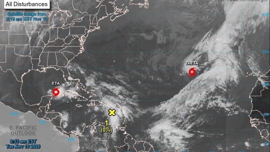 La tormenta Theta rompé el récord de la temporada atlántica de 2005