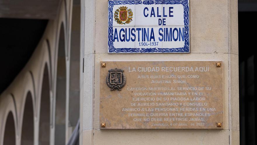 La matización del callejero franquista de Zaragoza se queda ‘a medias’