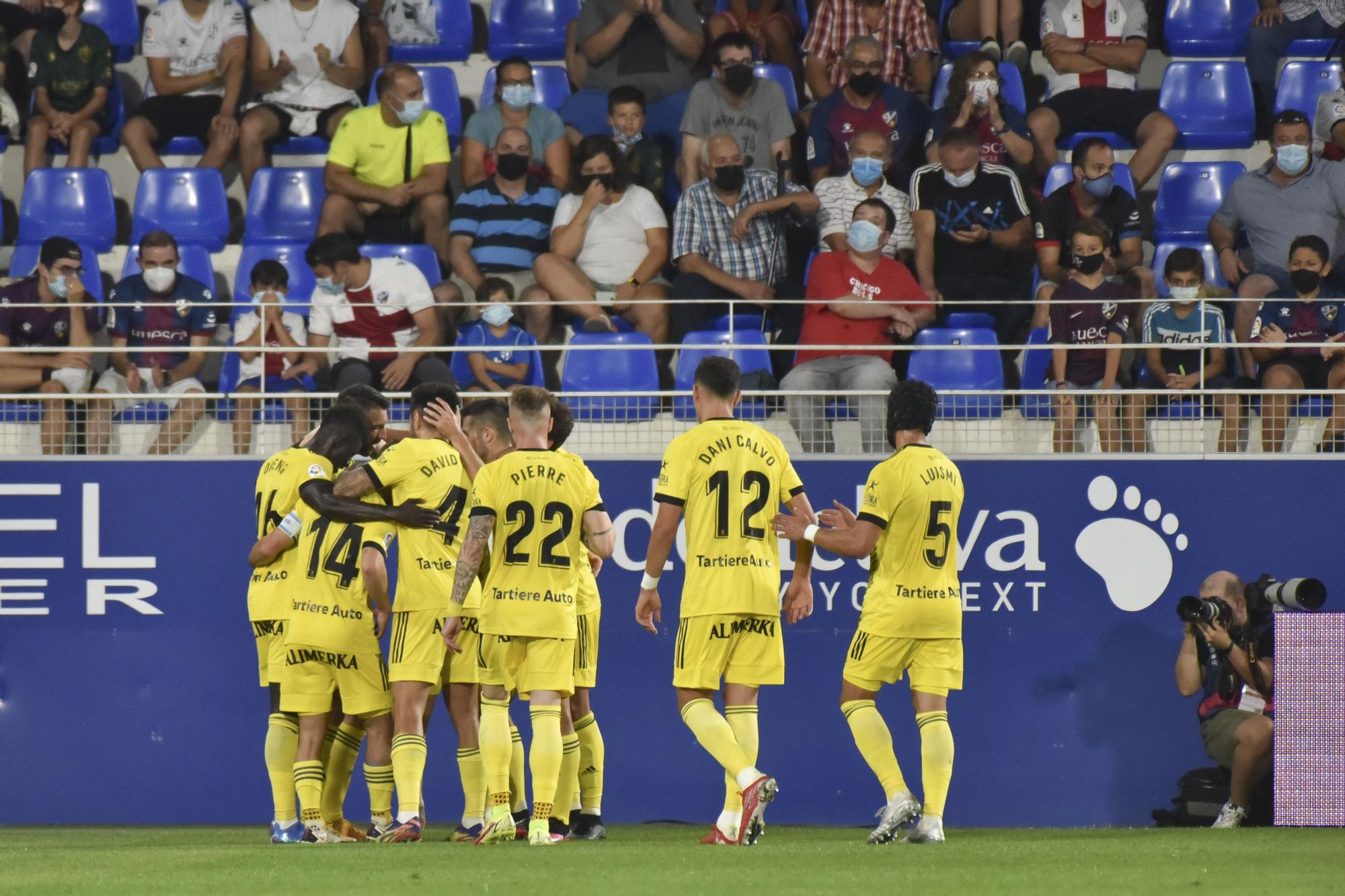 Las imágenes del Huesca-Real Oviedo