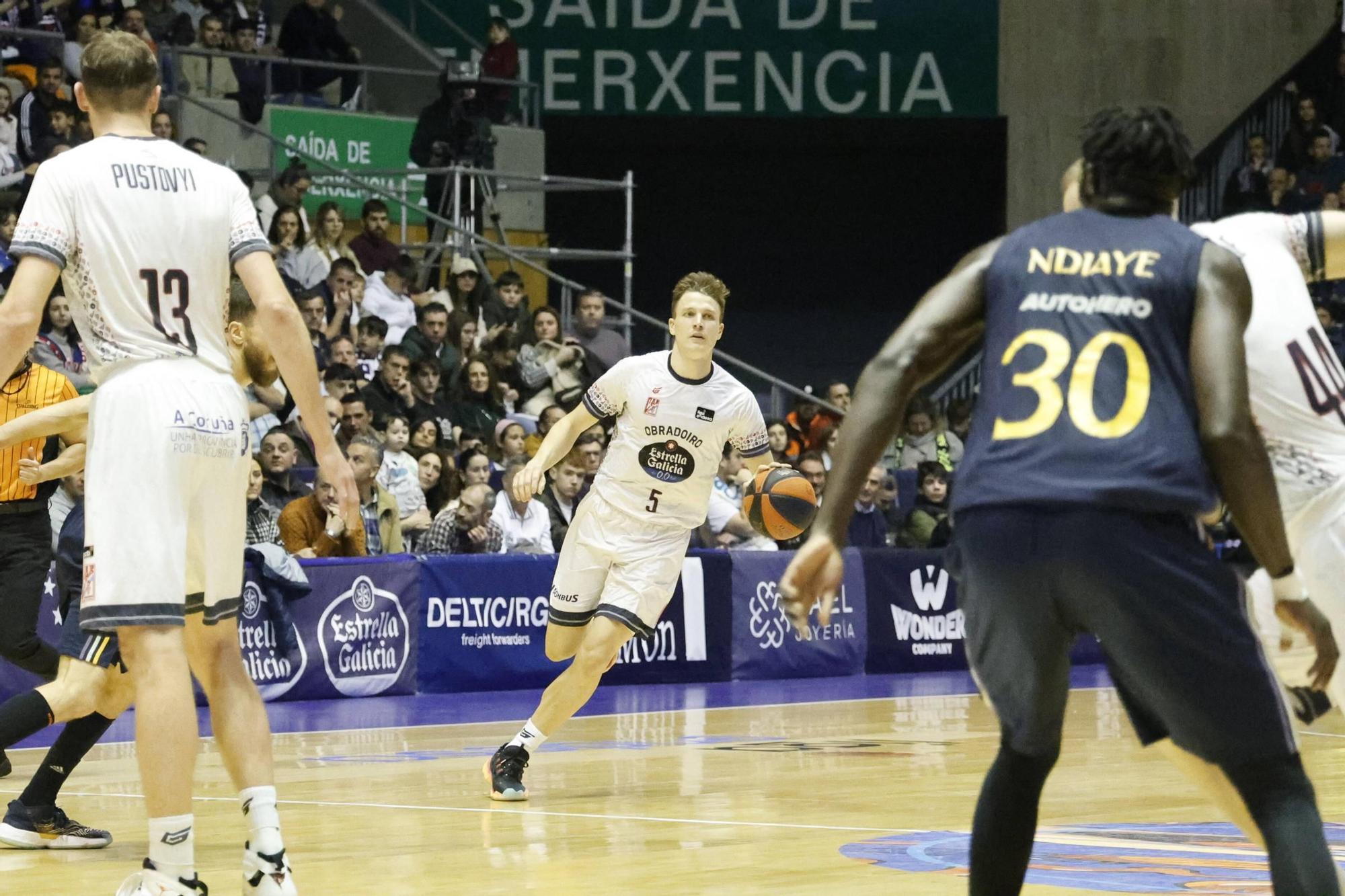 Monbus Obradoiro - Real Madrid: las imágenes del partido