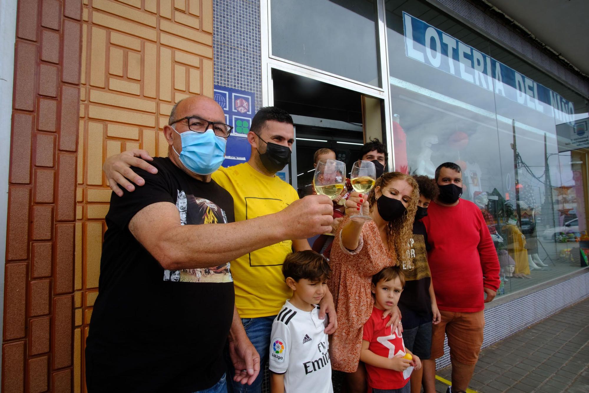 Celebración de la Lotería del Niño en Gran Canaria