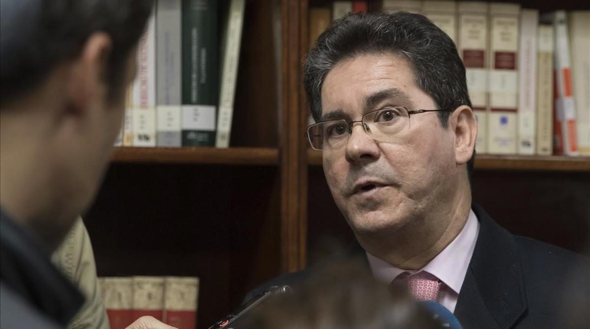El juez Pedro Izquierdo, elegido ponente del juicio contra Chaves y Griñán.