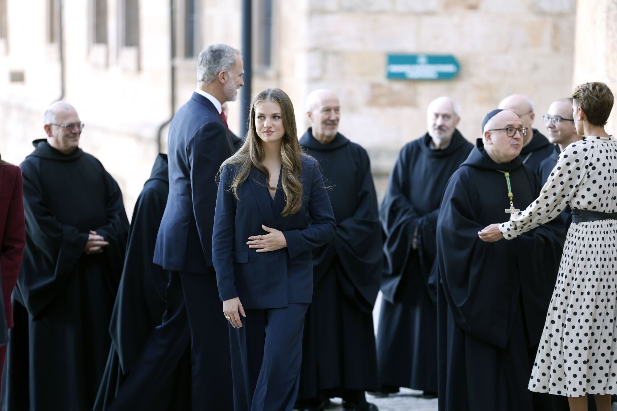EN IMÁGENES: Leonor se da un baño de multitudes en su estreno como Princesa de Viana