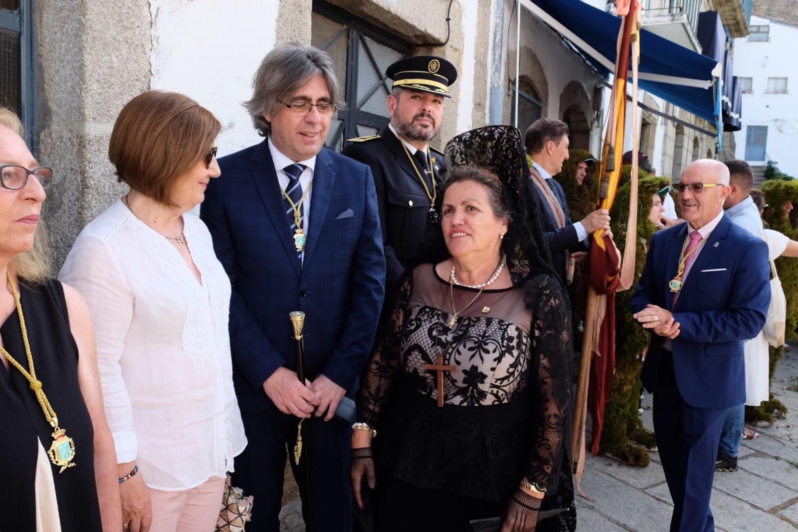Béjar (Salamanca) celebra la festividad del Corpus Christi con sus Hombres de Musgo