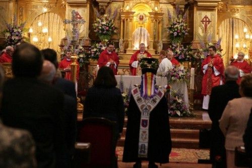 Misa con motivo de las fiestas de Caravaca