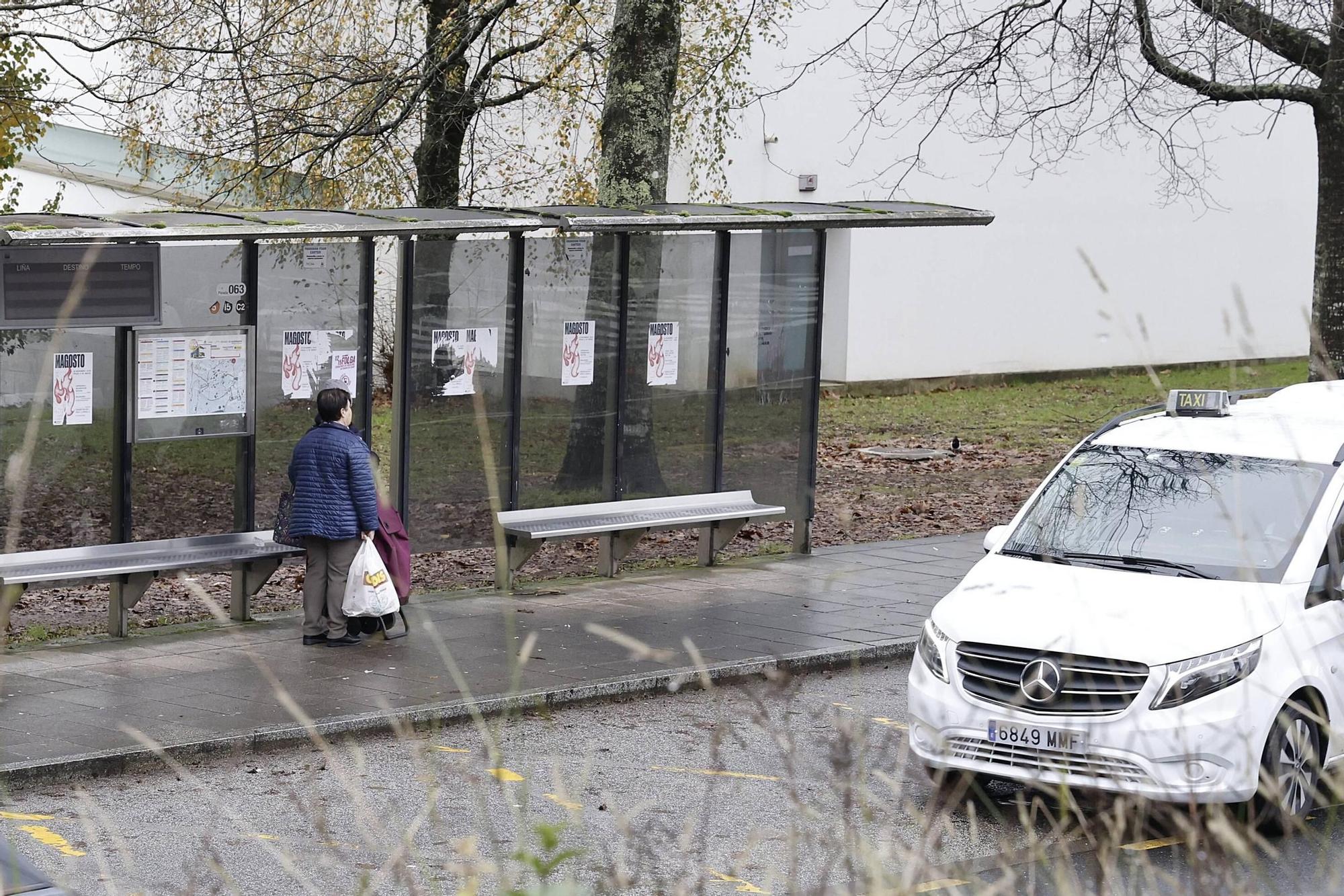 Así está siendo el segundo día de huelga de buses en Santiago