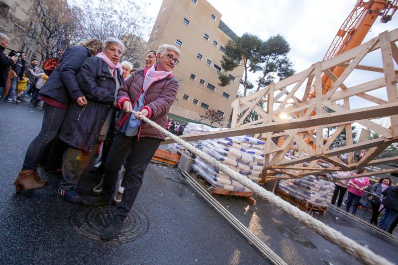 Plantà al tombe de la falla Palleter-Erudito de Orellana