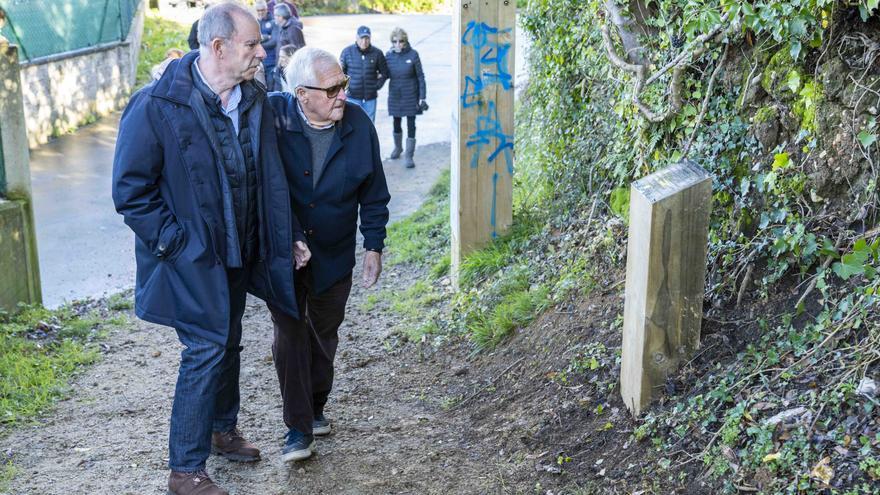 Reconocimiento a los propietarios que cedieron terrenos para la Senda dos Sentidos de Miño