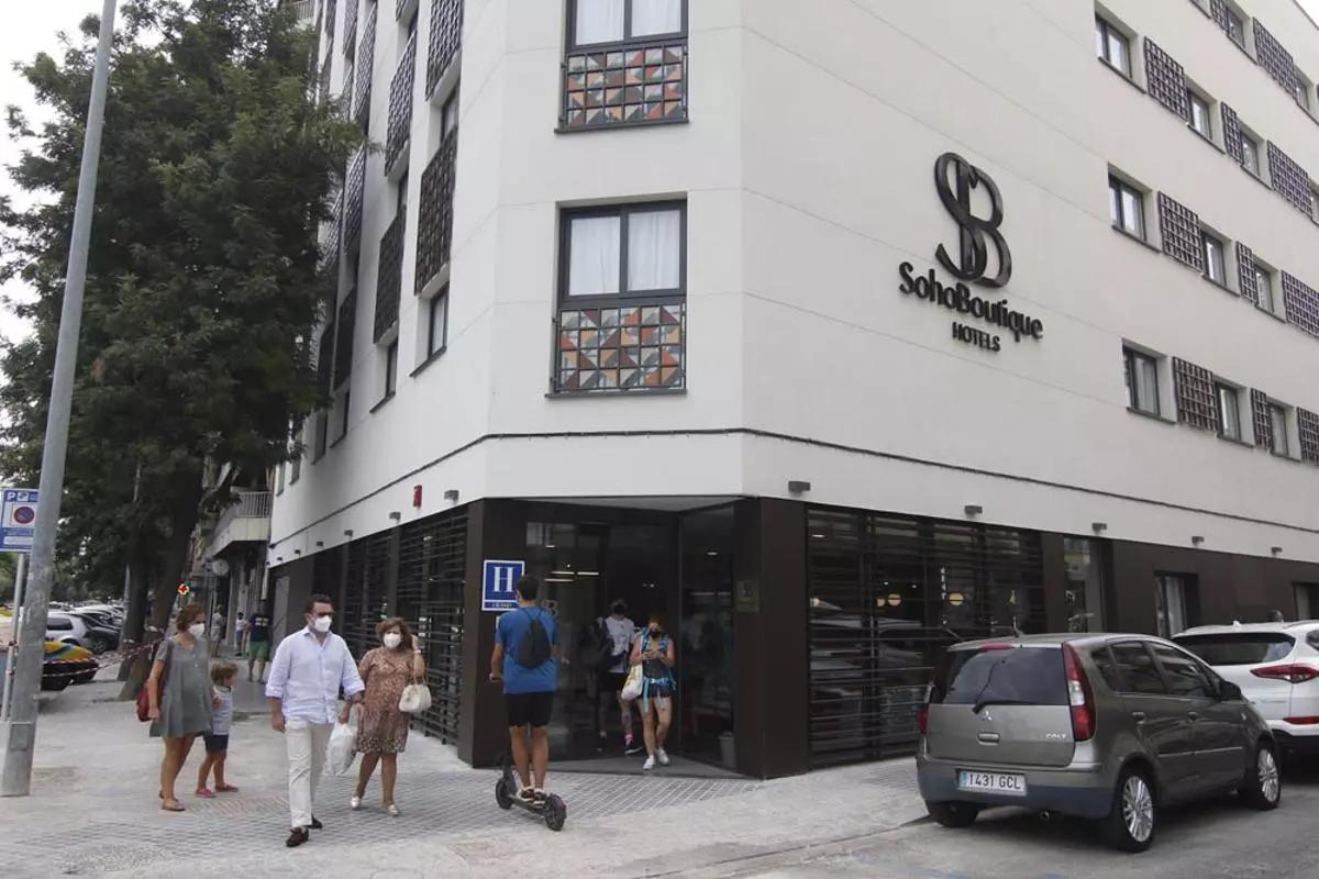 Fachada del hotel Soho Boutique de Córdoba.