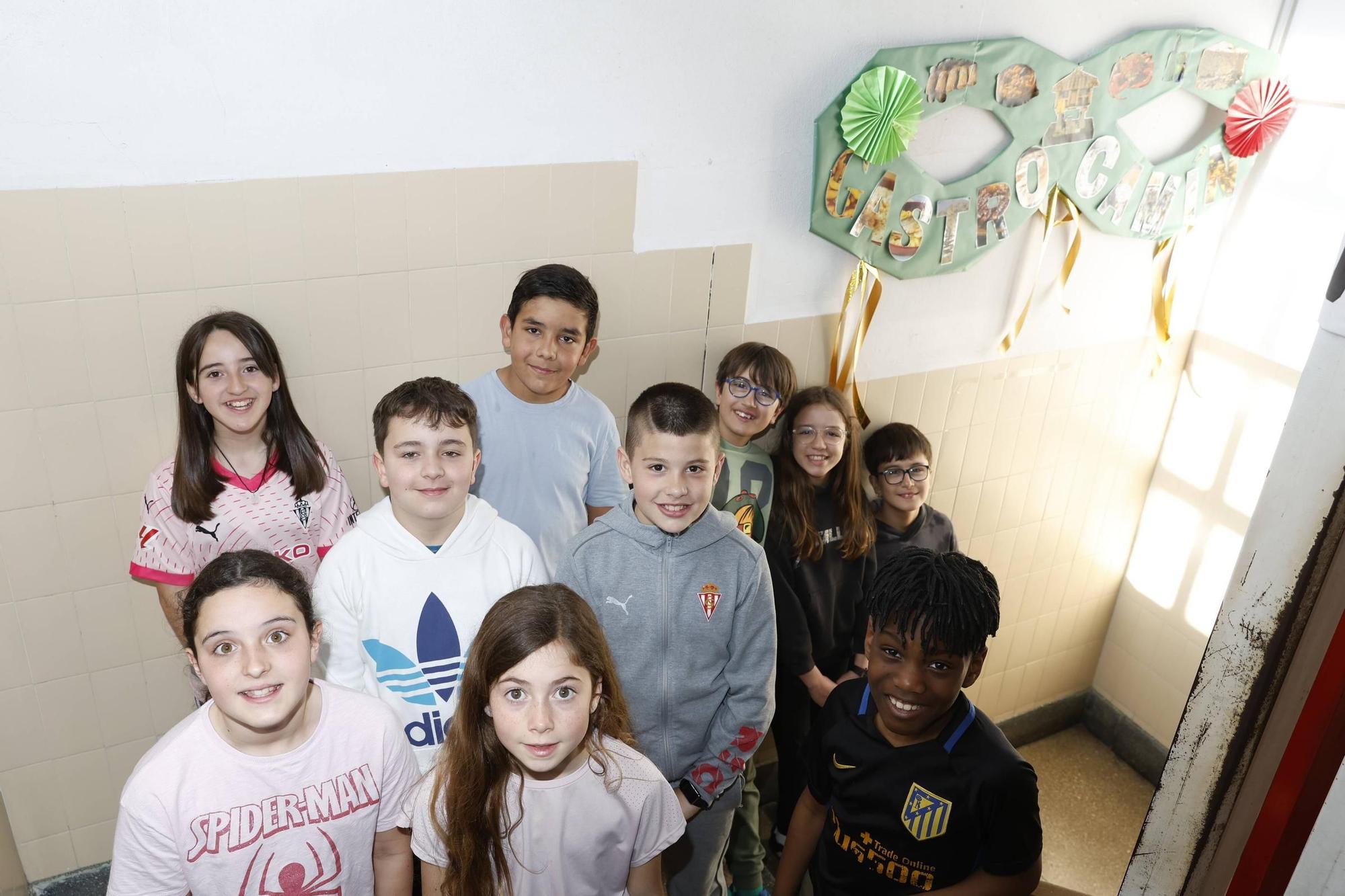 El colexu Alfonso Camín demuestra que "tien bon canil"