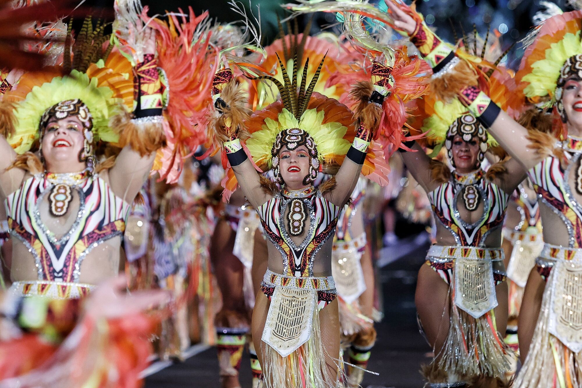 Concurso de Ritmo y Armonía de comparsas del Carnaval de Santa Cruz 2025