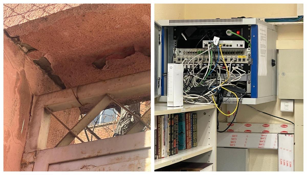 Imágenes de la denuncia del PSOE