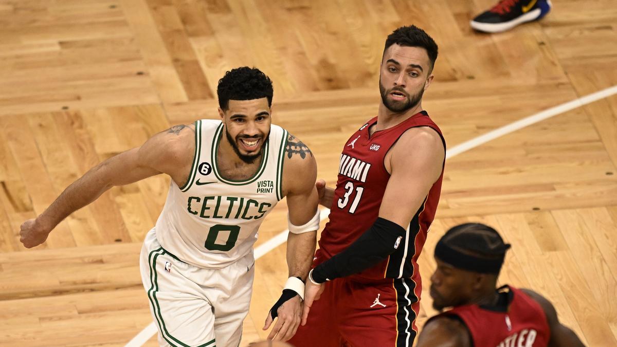 NBA Eastern Conference Finals - Miami Heat at Boston Celtics