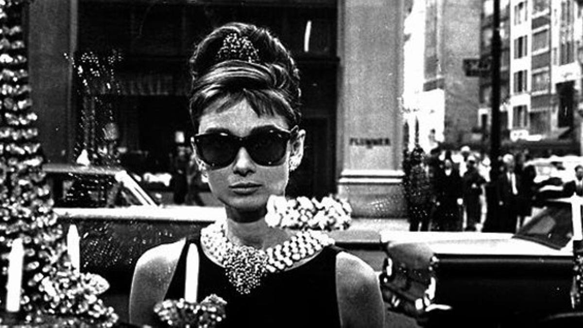 Audrey Hepburn en 'Desayuno con diamantes'.