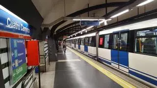 Circulación interrumpida en la línea 4 de Metro de Madrid: estas son las estaciones afectadas y el tiempo de espera estimado