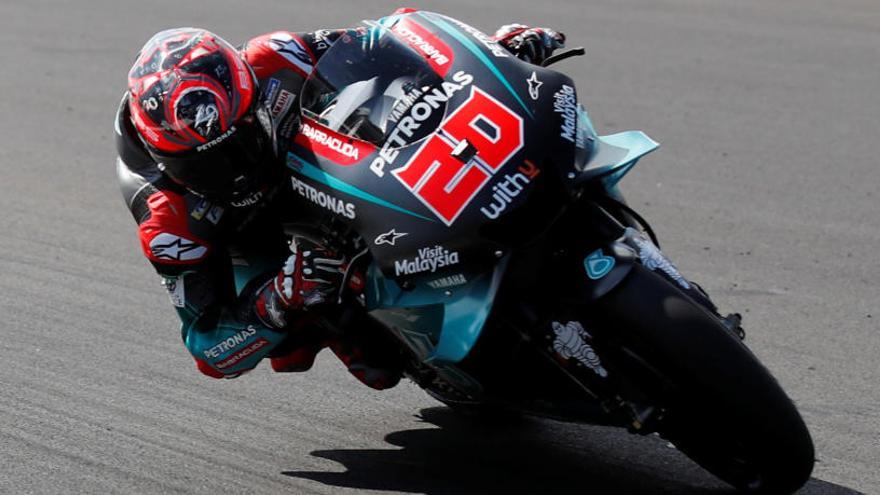 Quartararo, el más rápido en Silverstone.