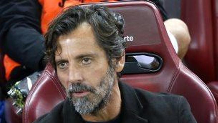 El tècnic Quique Sánchez Flores