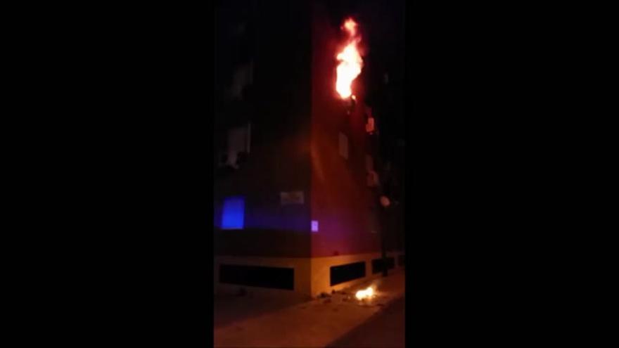 Incendio en una vivienda en Badajoz