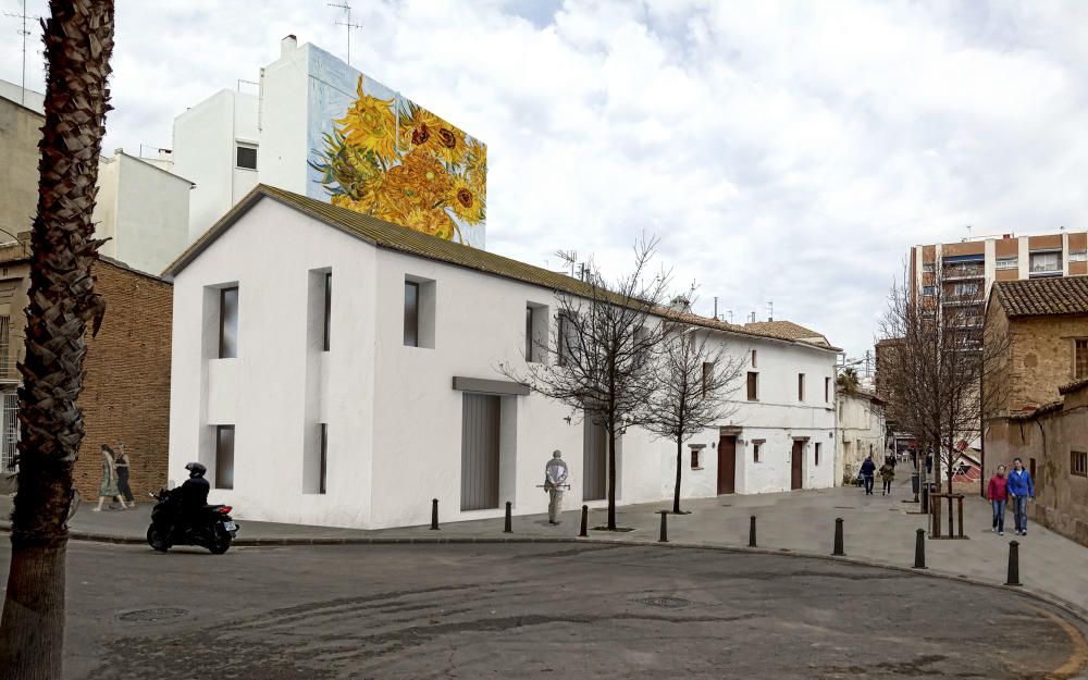 Calle Salabert, después.