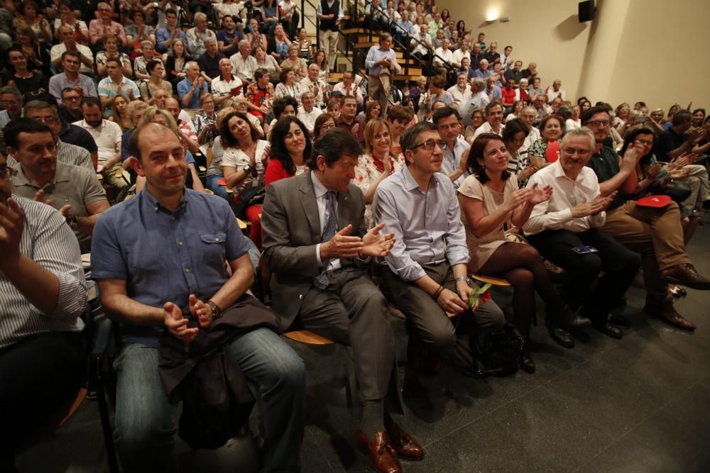 Mítin de Patxi López en Avilés