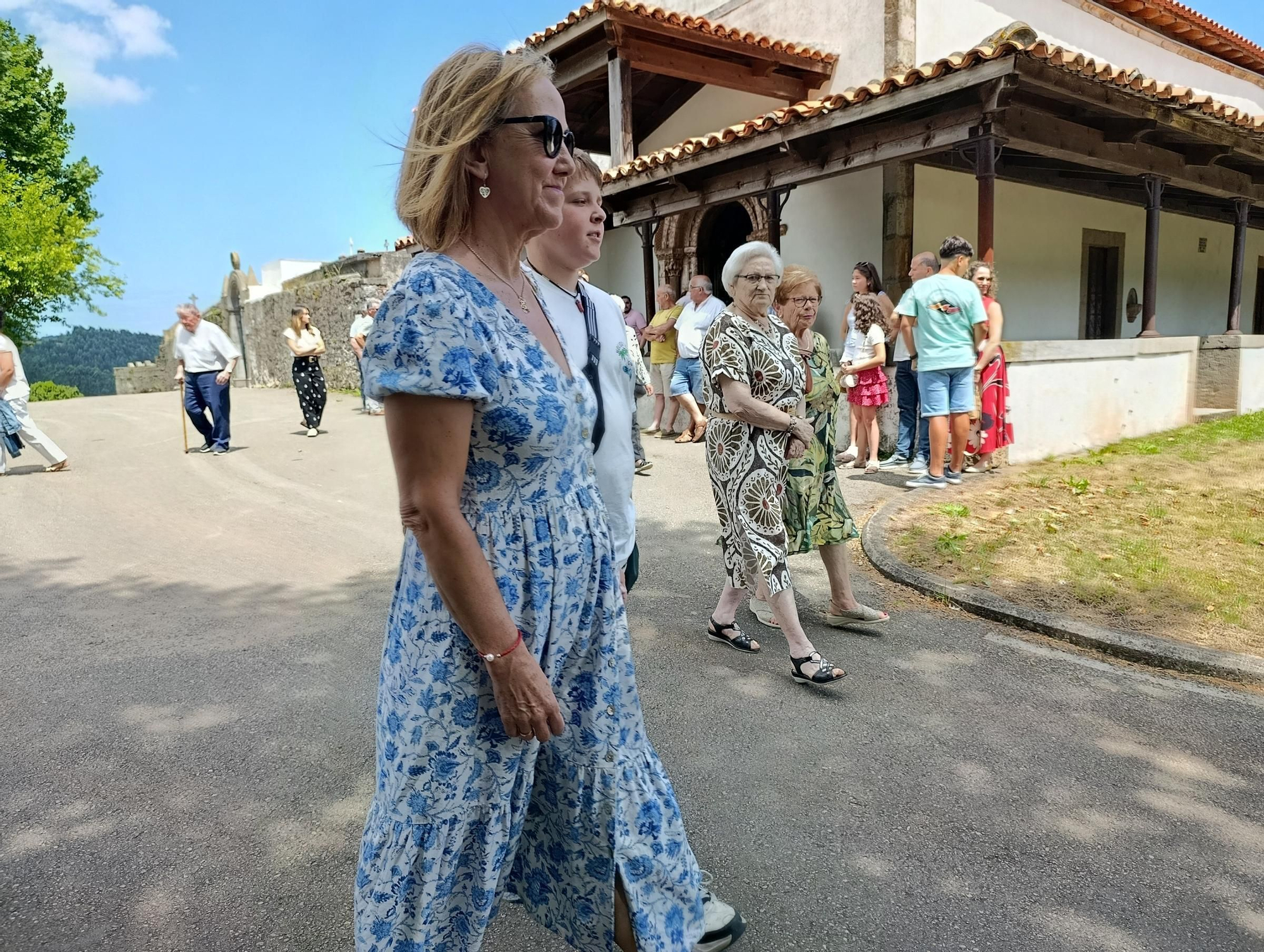 Arlós inicia sus fiestas con una misa en honor a Santiago