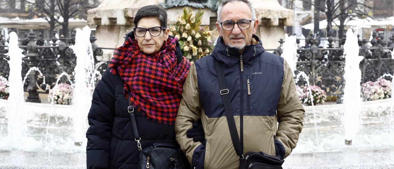 Paquita López y César Rivera, naturales de Velilla de Ebro, habían llegado a la capital aragonesa un mes antes de que se perpetrara el atentado.
