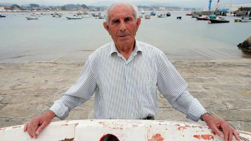 Antonio Costas Cabral, ayer, en puerto de Panxón.