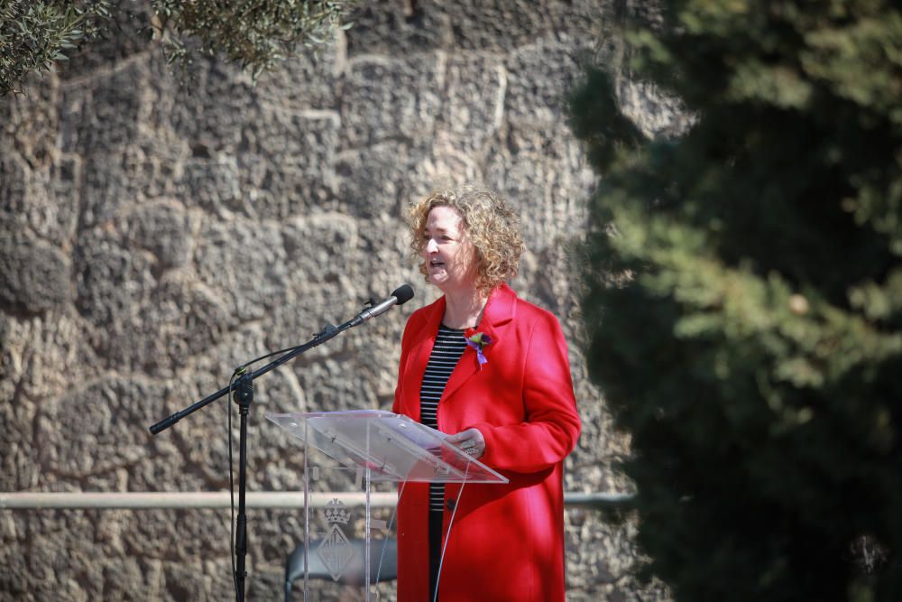 Homenaje en el Mur de la Memòria “para que las notas libres no dejen de sonar”