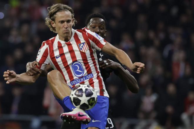 Atlético de Madrid - Tottenham, en imágenes
