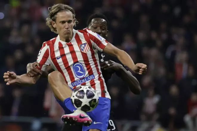 Atlético de Madrid - Tottenham, en imágenes