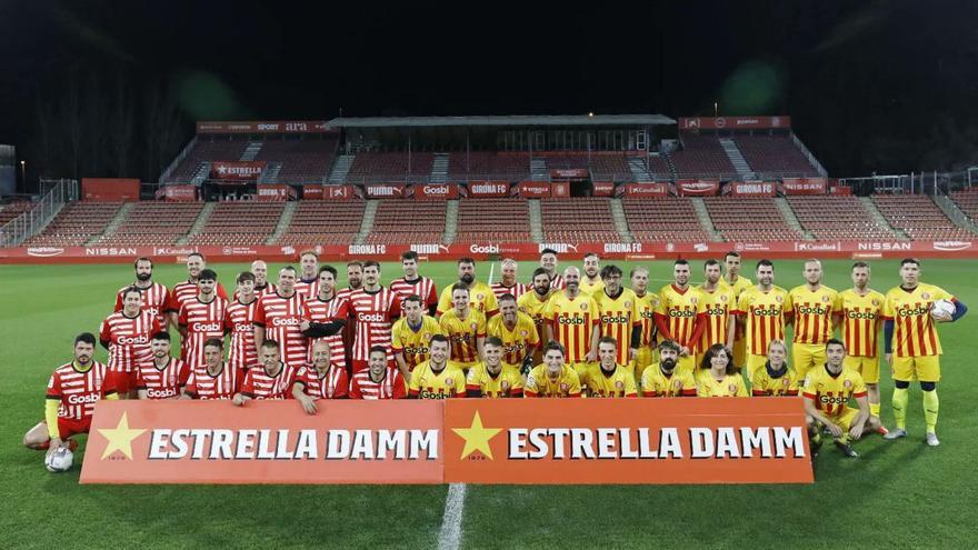 Estrella Damm celebra el tercer Partit de les Estrelles a Montilivi