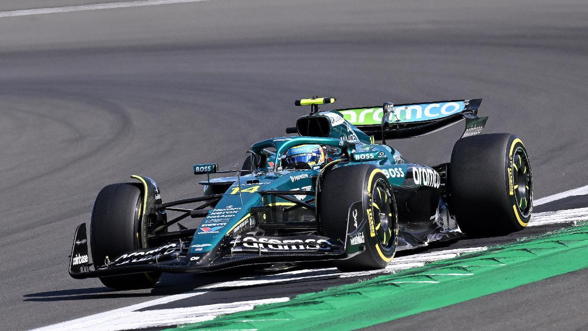 Alonso, en el GP de Bélgica de F1