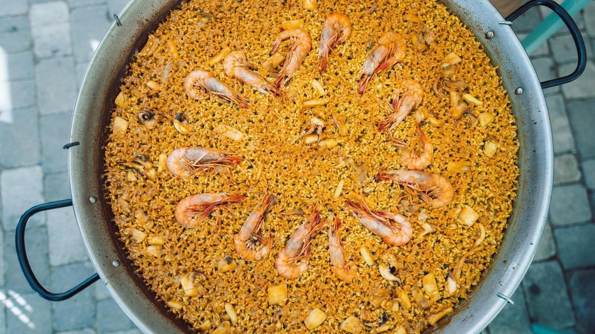 El arroz a banda de casa, elaboración ganadora del concurso.