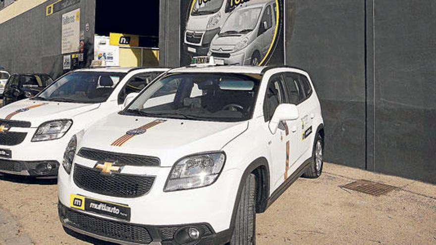 Estos taxis de sustitución utilizan autogás GPL, un combustible más barato y menos contaminante.