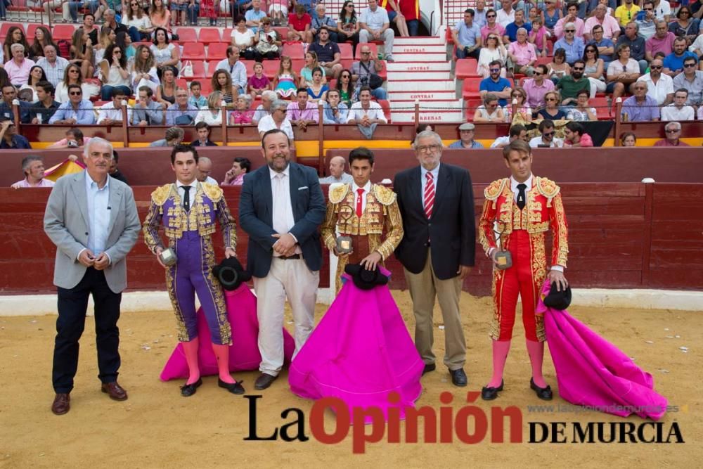 Ambiente en la Condomina durante la novillada de l