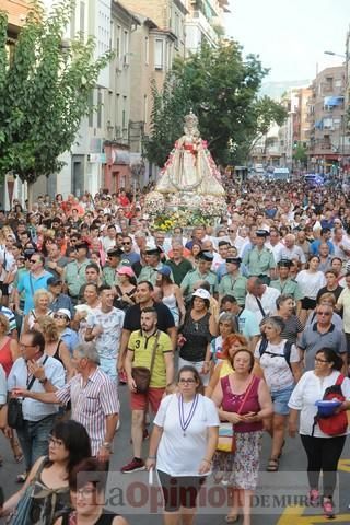 Bajada de la Virgen de la Fuensanta desde su Santuario en Algezares (II)