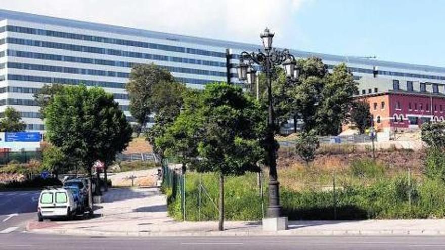 El edificio del nuevo Hospital Universitario Central.