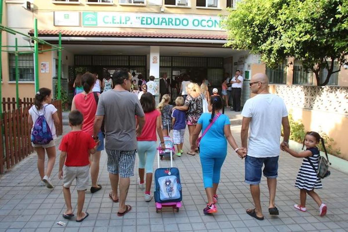 Inicio del curso escolar en Málaga Inicio del curso escolar en Málaga