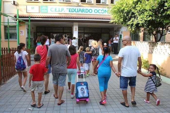 Inicio del curso escolar en Málaga